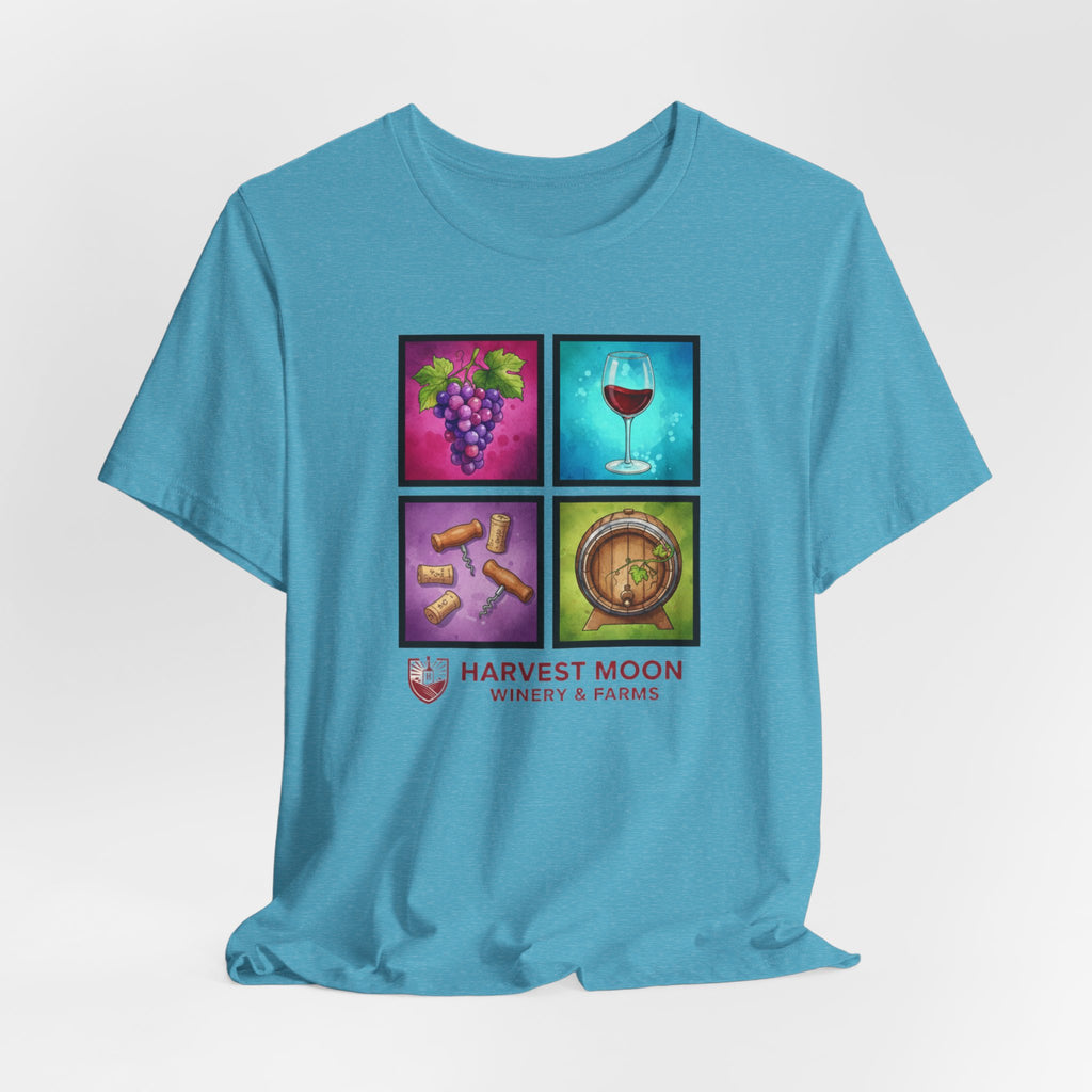 Wine T-Shirt — Harvest Moon Winery Graphic Tee