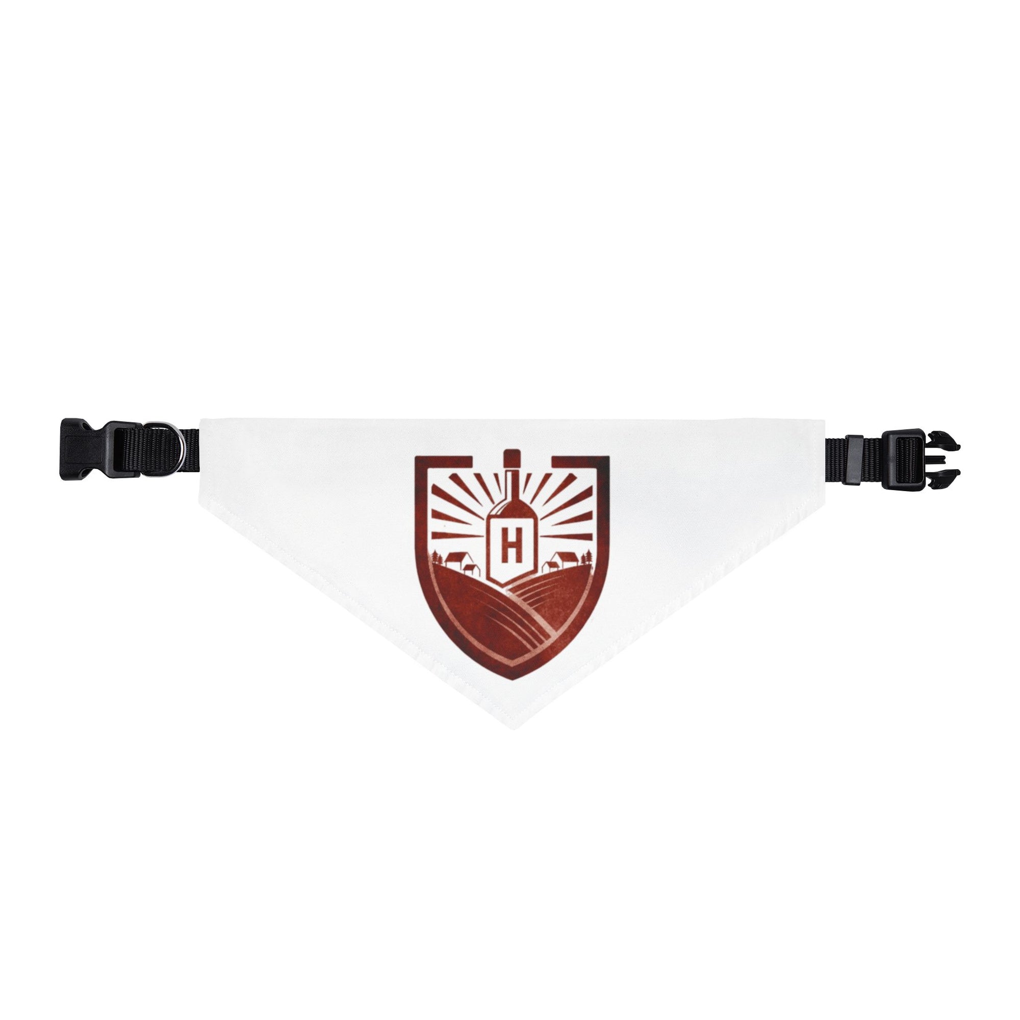 Pet Bandana — Harvest Moon Logo -- Clip-On Collar Accessory