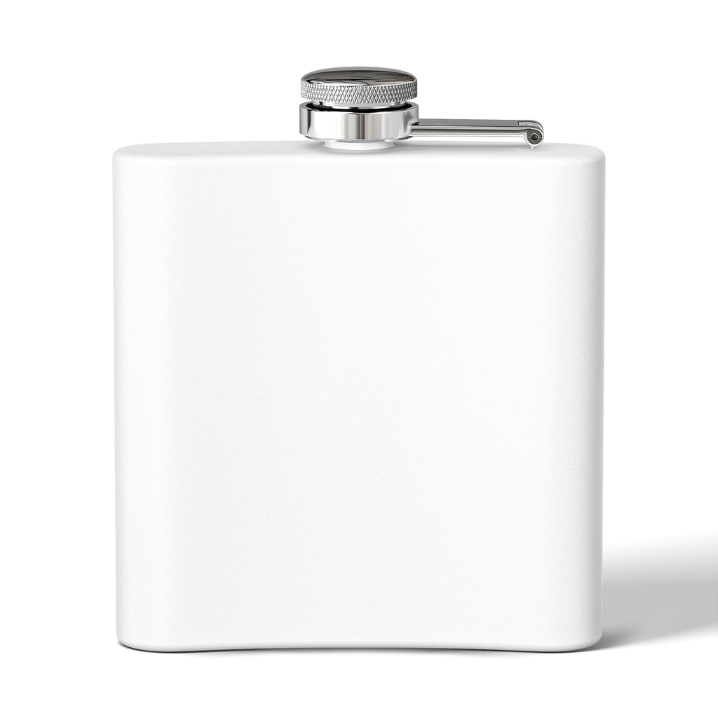 Flask — Harvest Moon Logo 6oz Stainless Steel Hip Flask