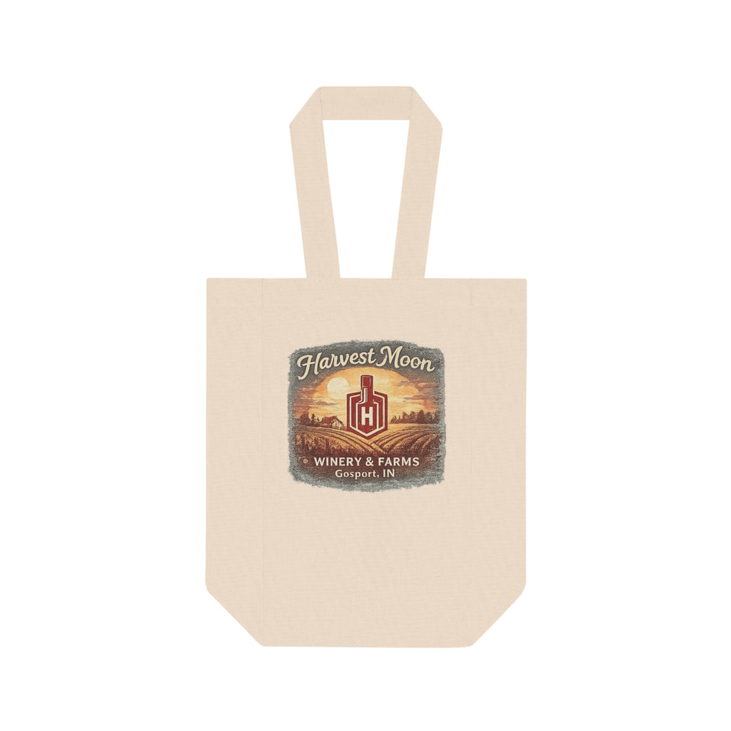 Double Wine Bag — Harvest Moon Winery Picnic Wine Bottle Carrier