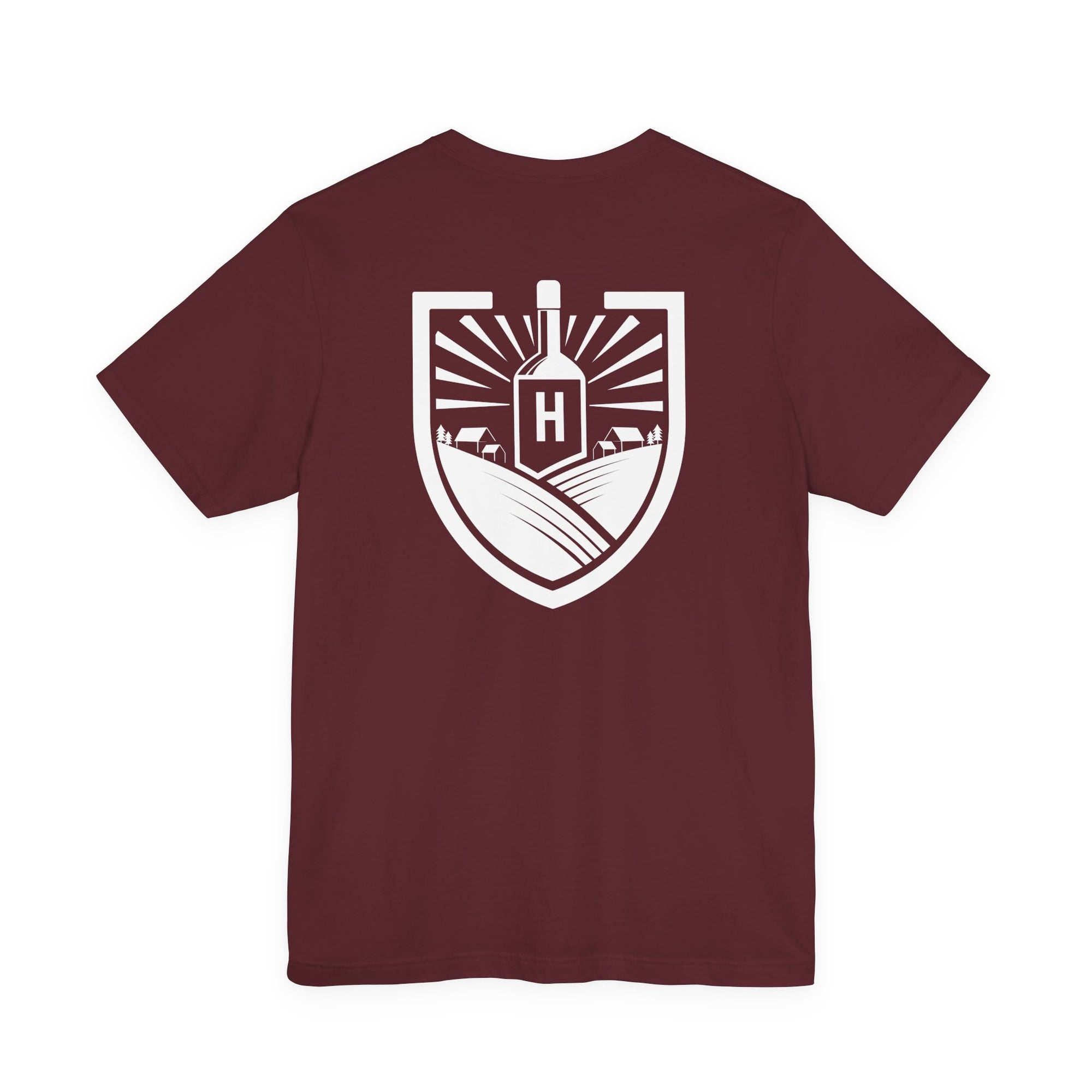 Heritage Field Crest T-Shirt — Vintage Shield Graphic Tee