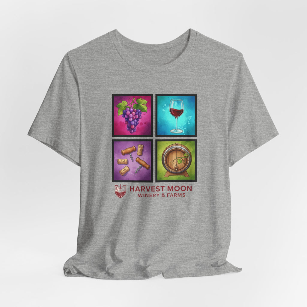 Wine T-Shirt — Harvest Moon Winery Graphic Tee