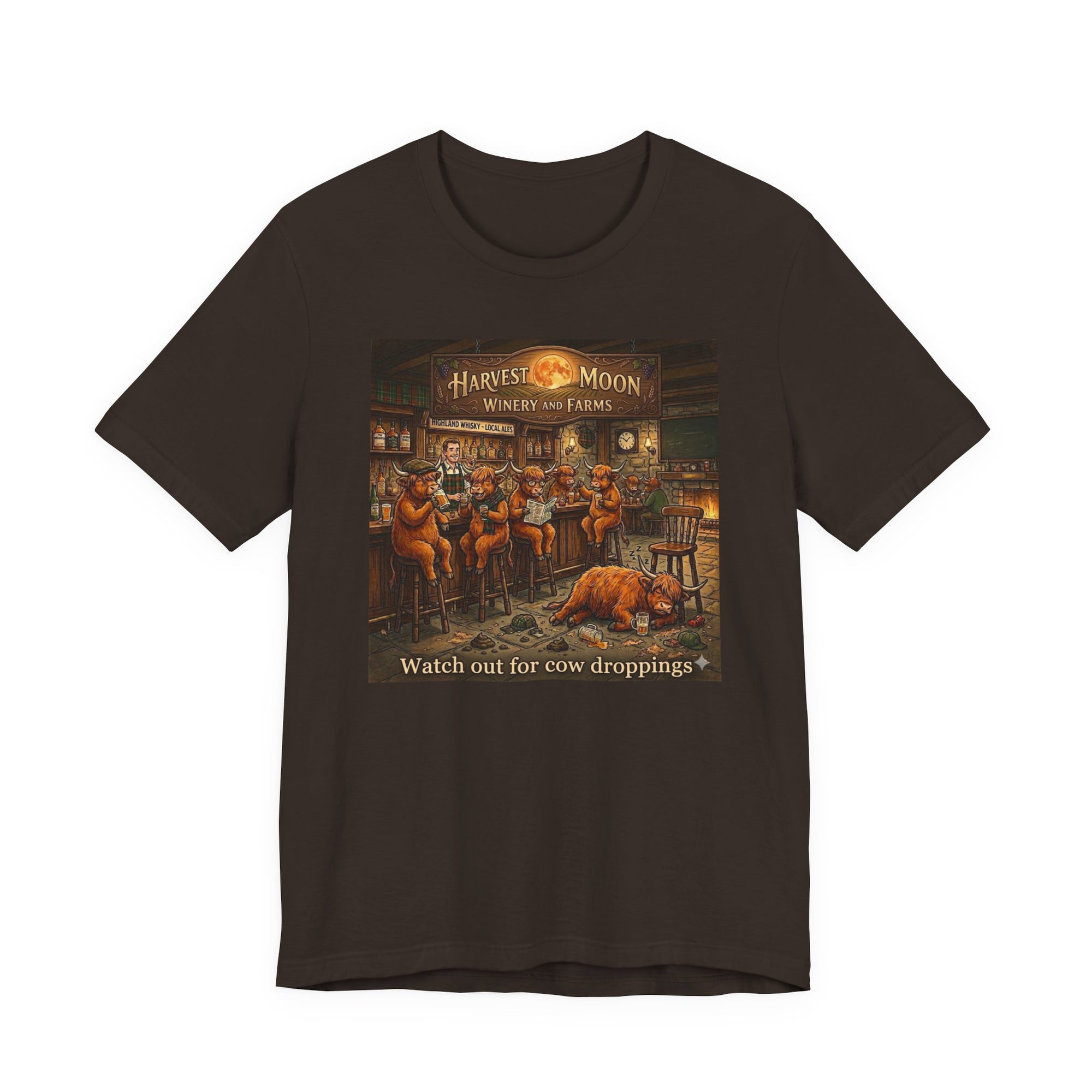 Cow Droppings -Pub T-Shirt – Vintage Farm Bar Tee