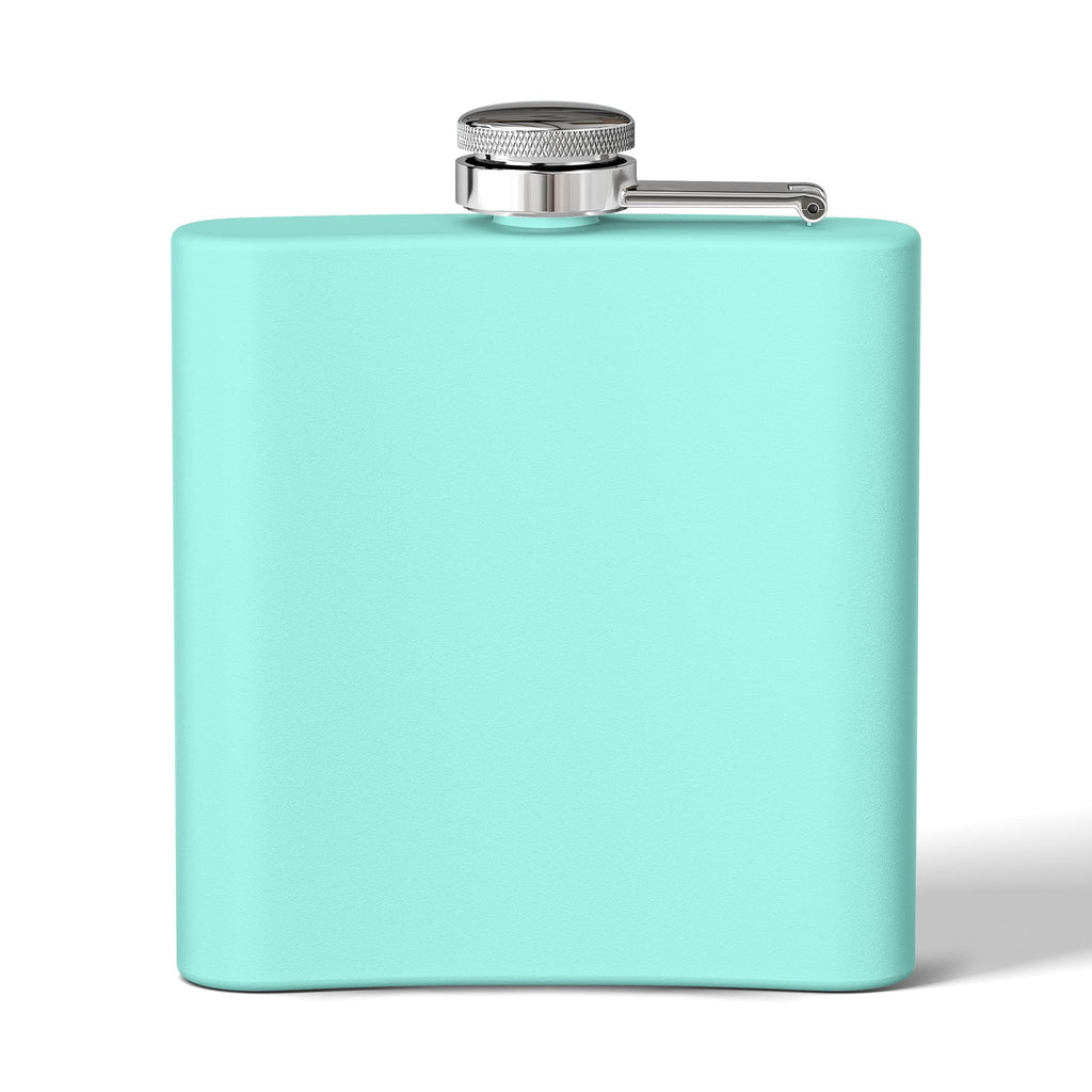 Flask — Harvest Moon Logo 6oz Stainless Steel Hip Flask