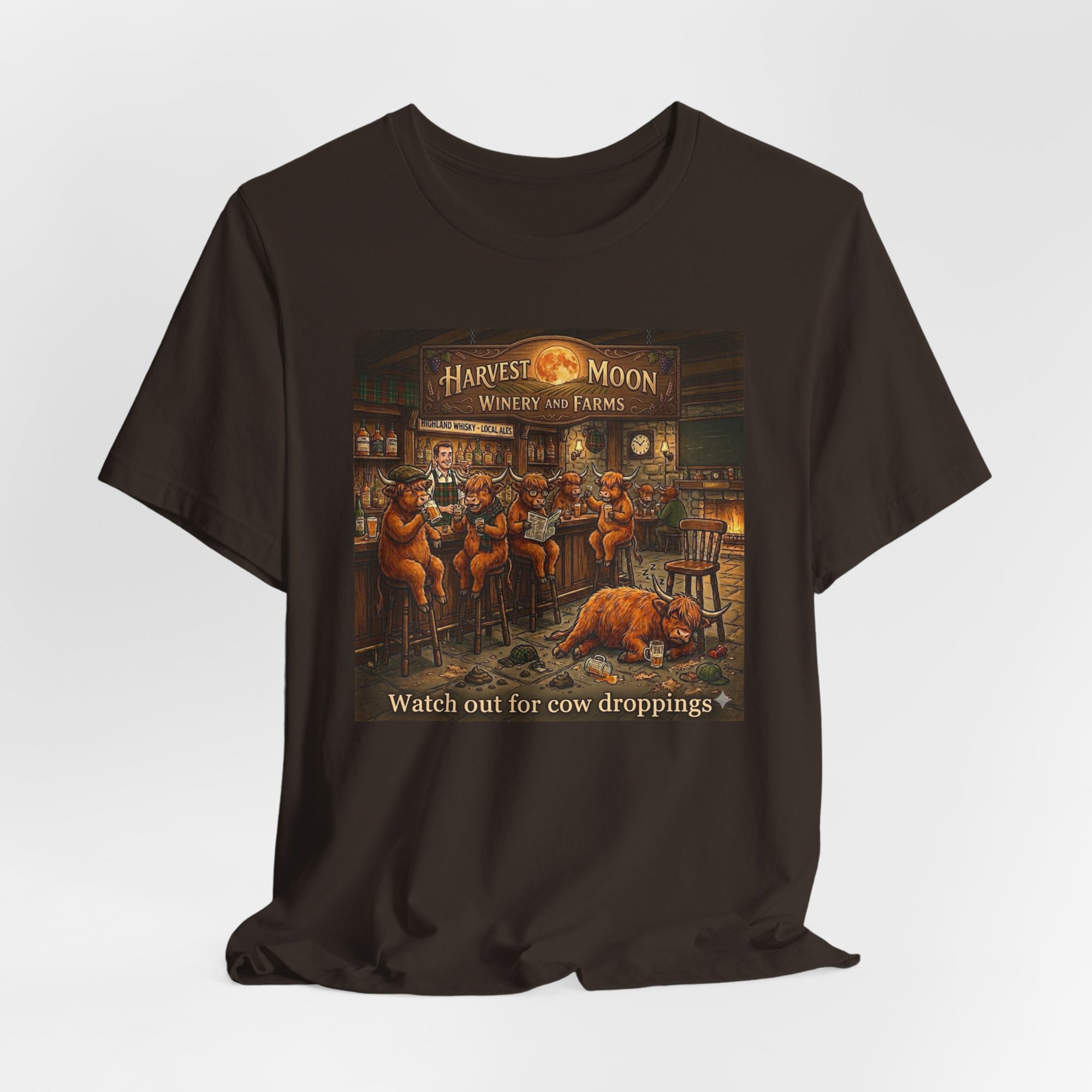 Cow Droppings -Pub T-Shirt – Vintage Farm Bar Tee