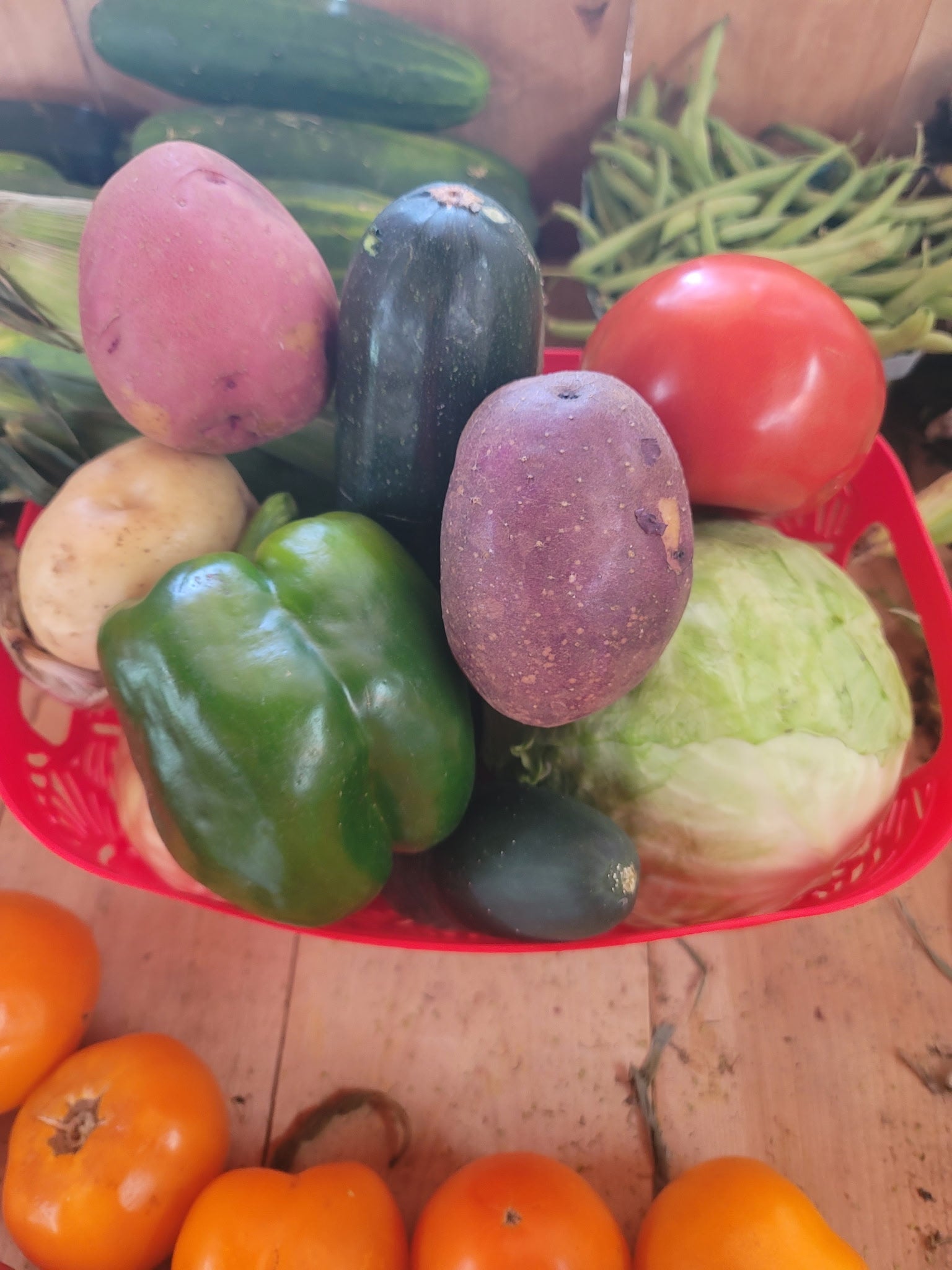 Individual Produce Basket