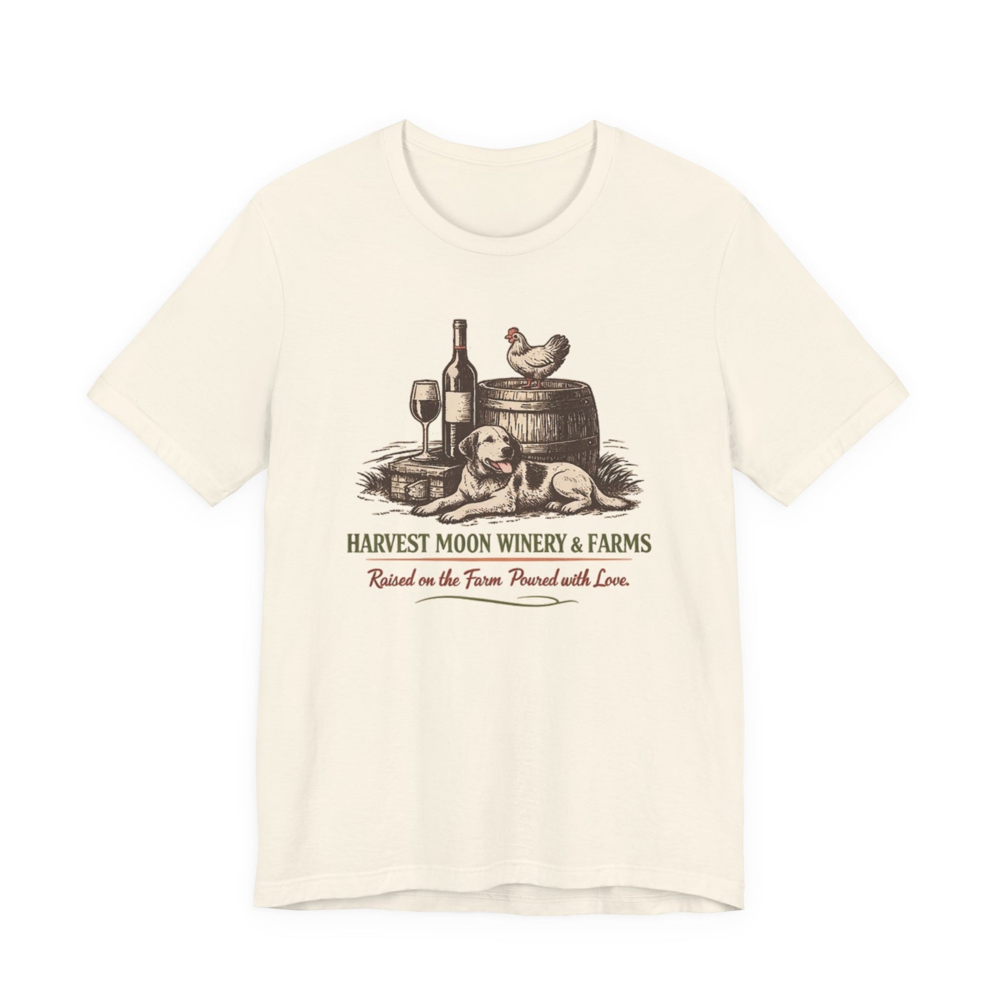 Farm Dog - Harvest Moon Winery & Farms Tee — Graphic Shirt