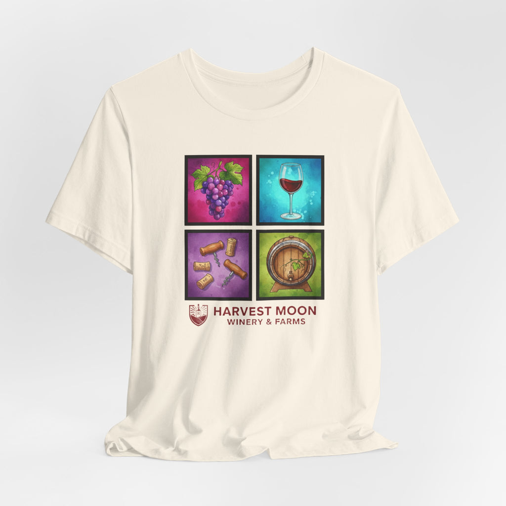 Wine T-Shirt — Harvest Moon Winery Graphic Tee