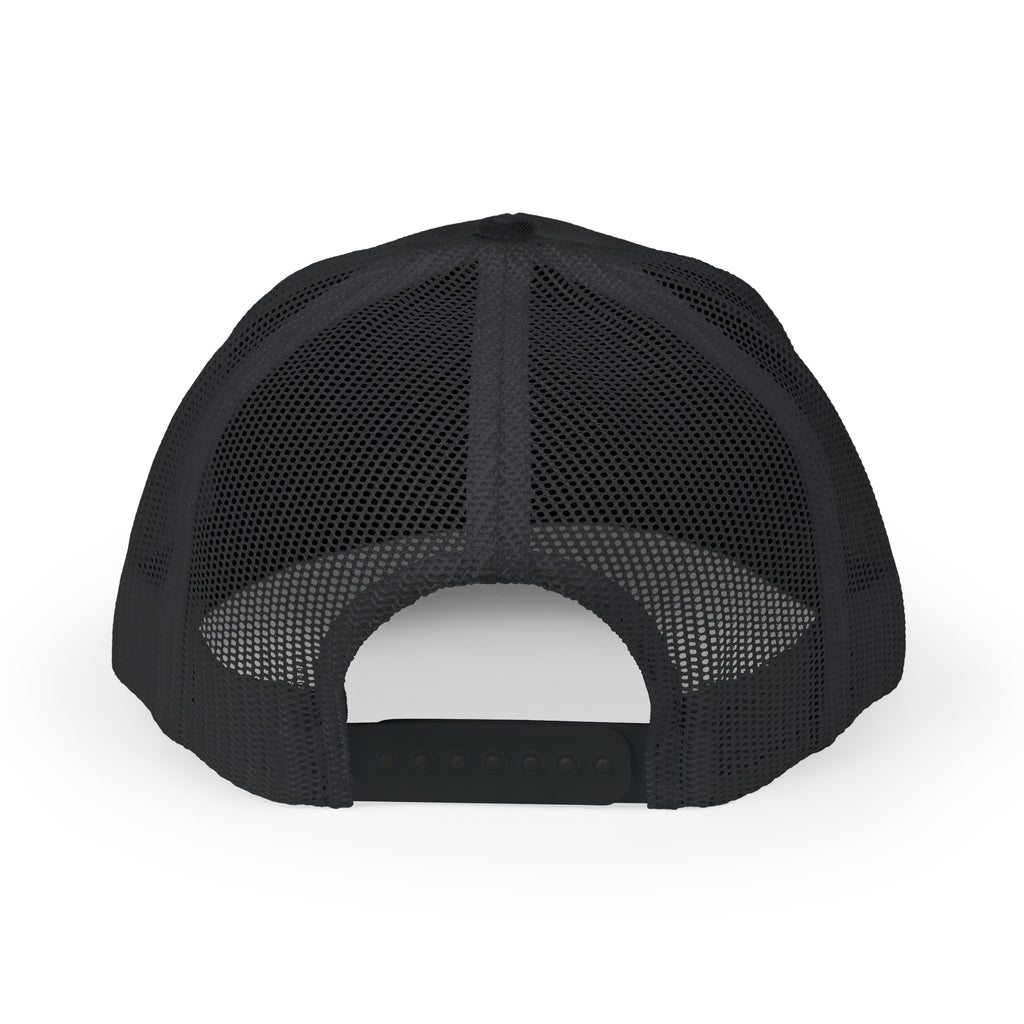 Trucker Cap — Vintage Crest Patch Snapback Hat