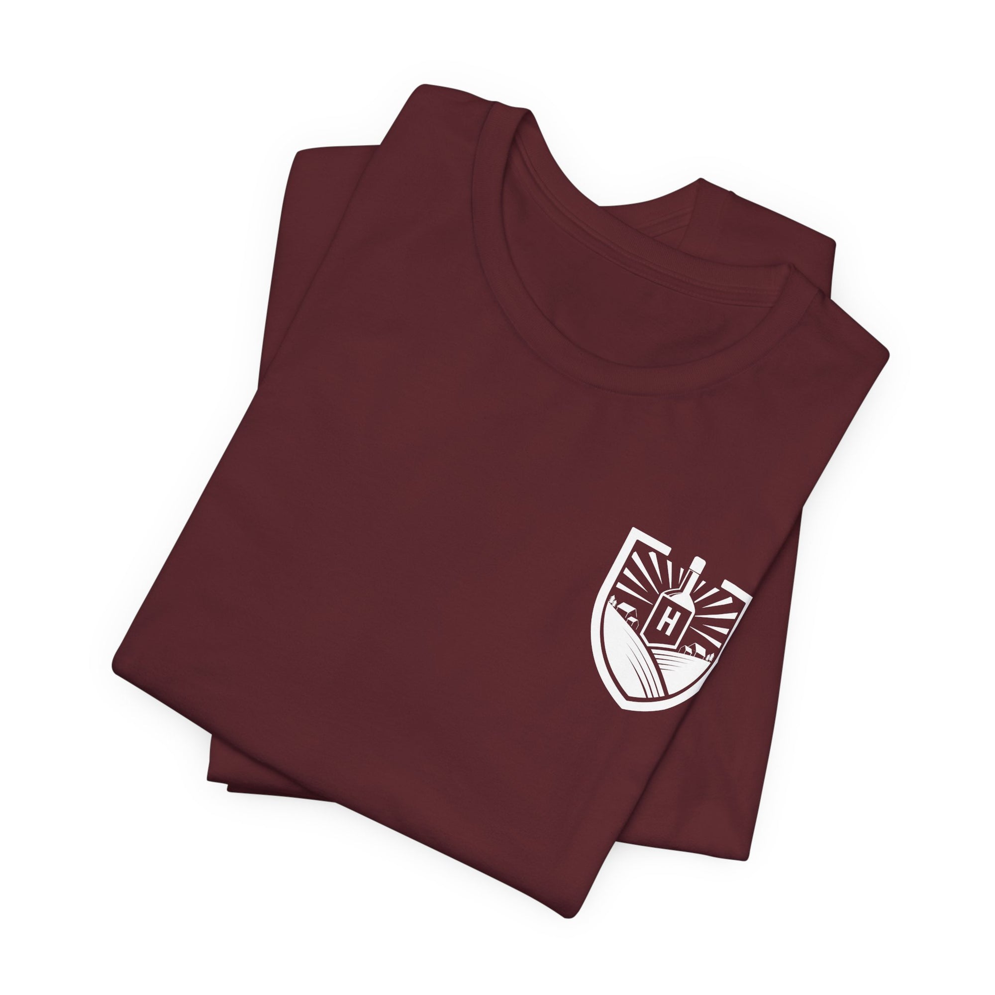 Heritage Field Crest T-Shirt — Vintage Shield Graphic Tee