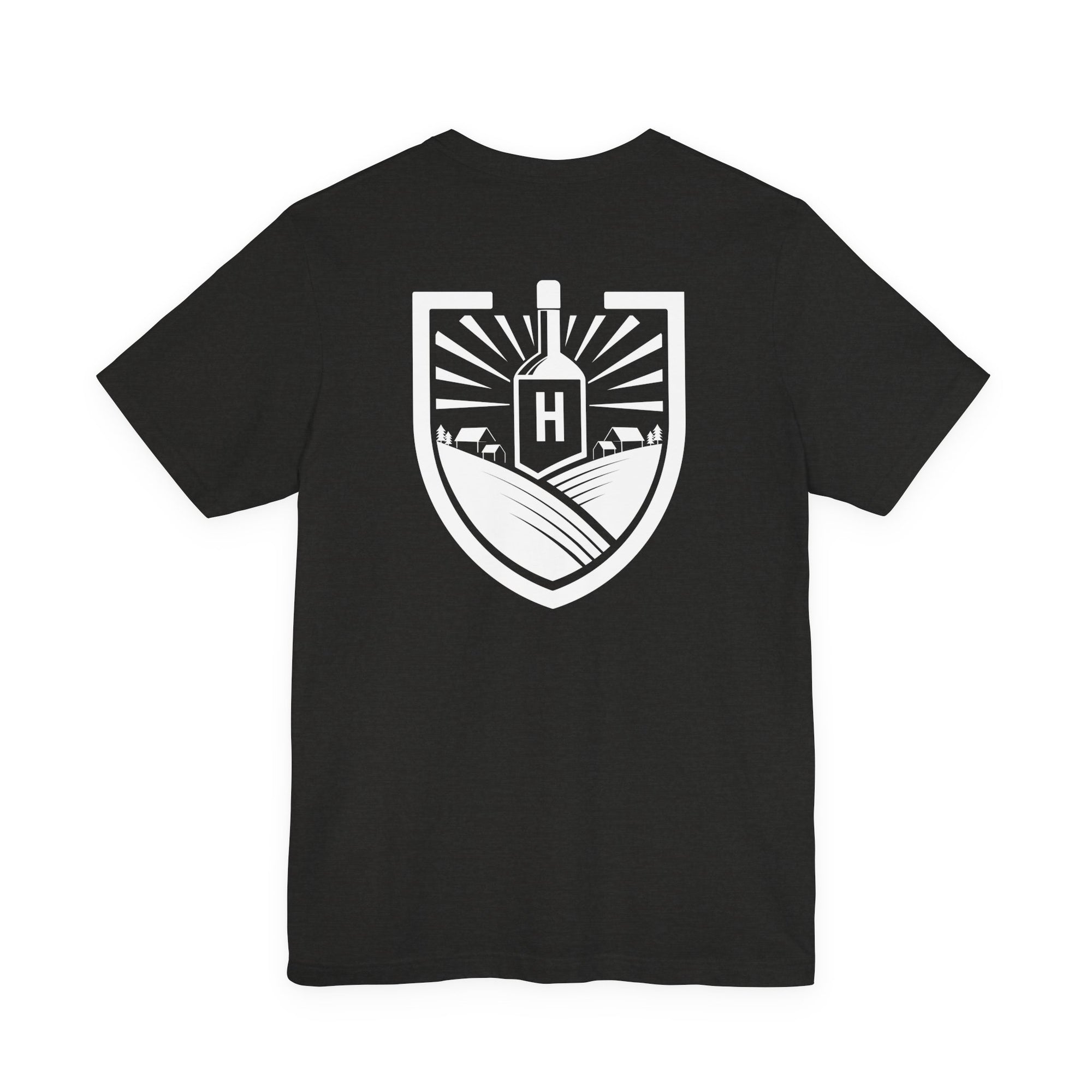 Heritage Field Crest T-Shirt — Vintage Shield Graphic Tee
