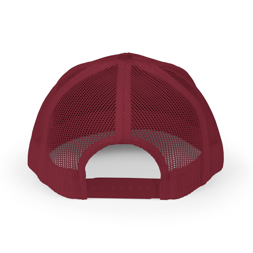 Trucker Cap — Vintage Crest Patch Snapback Hat
