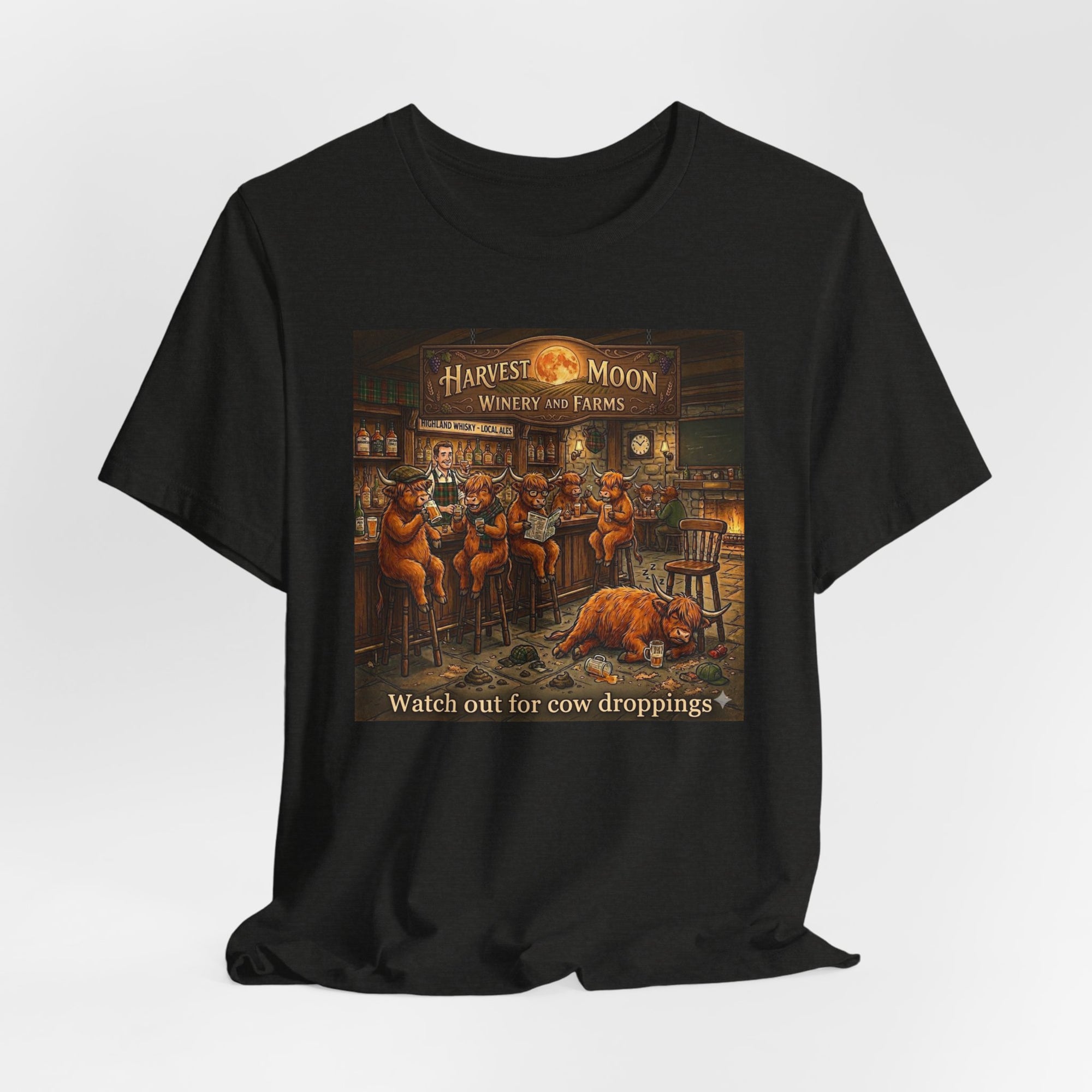 Cow Droppings -Pub T-Shirt – Vintage Farm Bar Tee