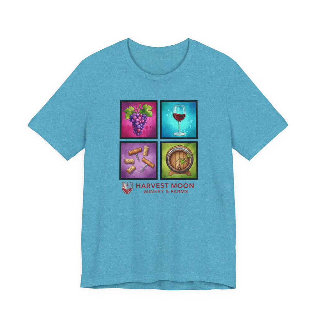 Wine T-Shirt — Harvest Moon Winery Graphic Tee