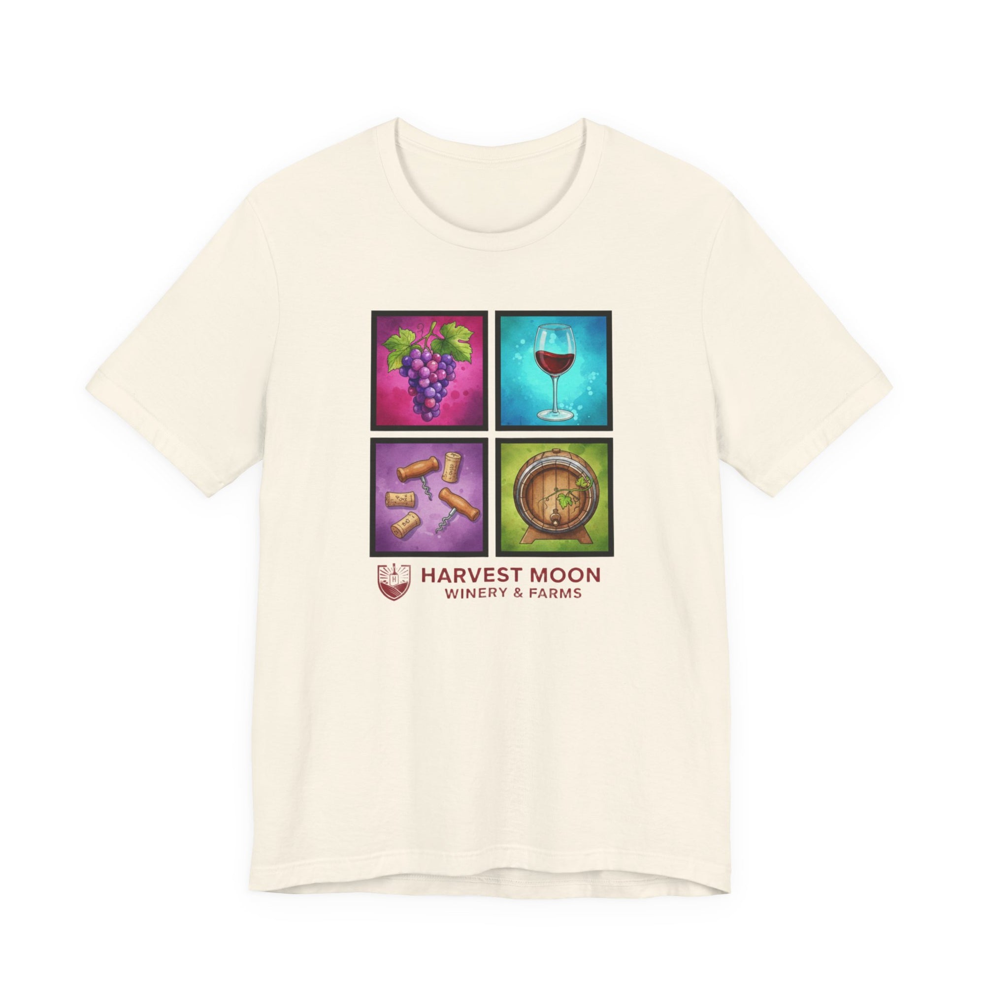Wine T-Shirt — Harvest Moon Winery Graphic Tee