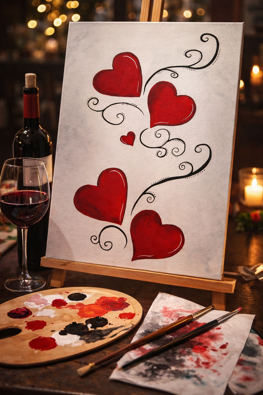Wine & Canvas - Ticket (Feb 7)