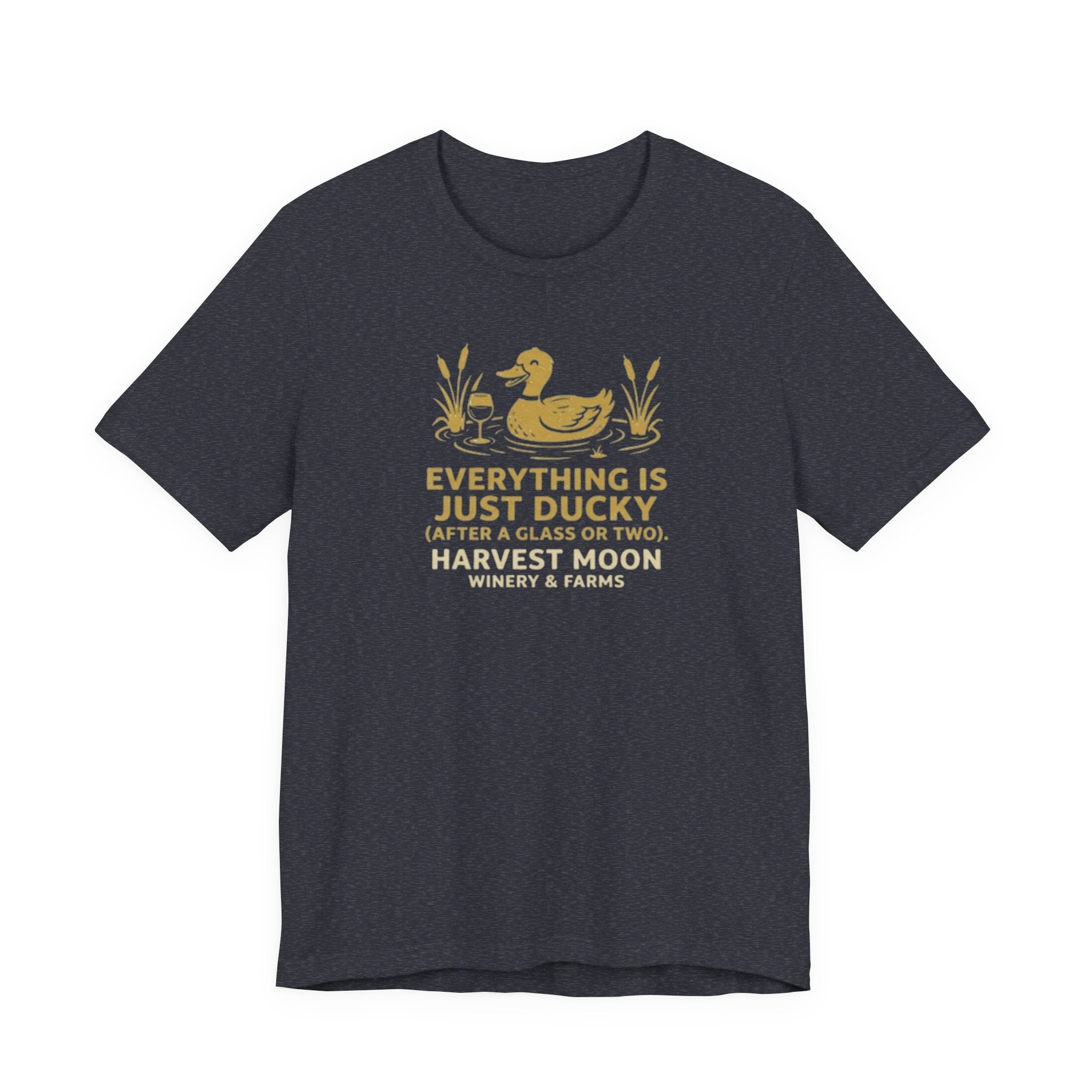 Everything Is Just Ducky T-Shirt — Harvest Moon Farm Duck Graphic