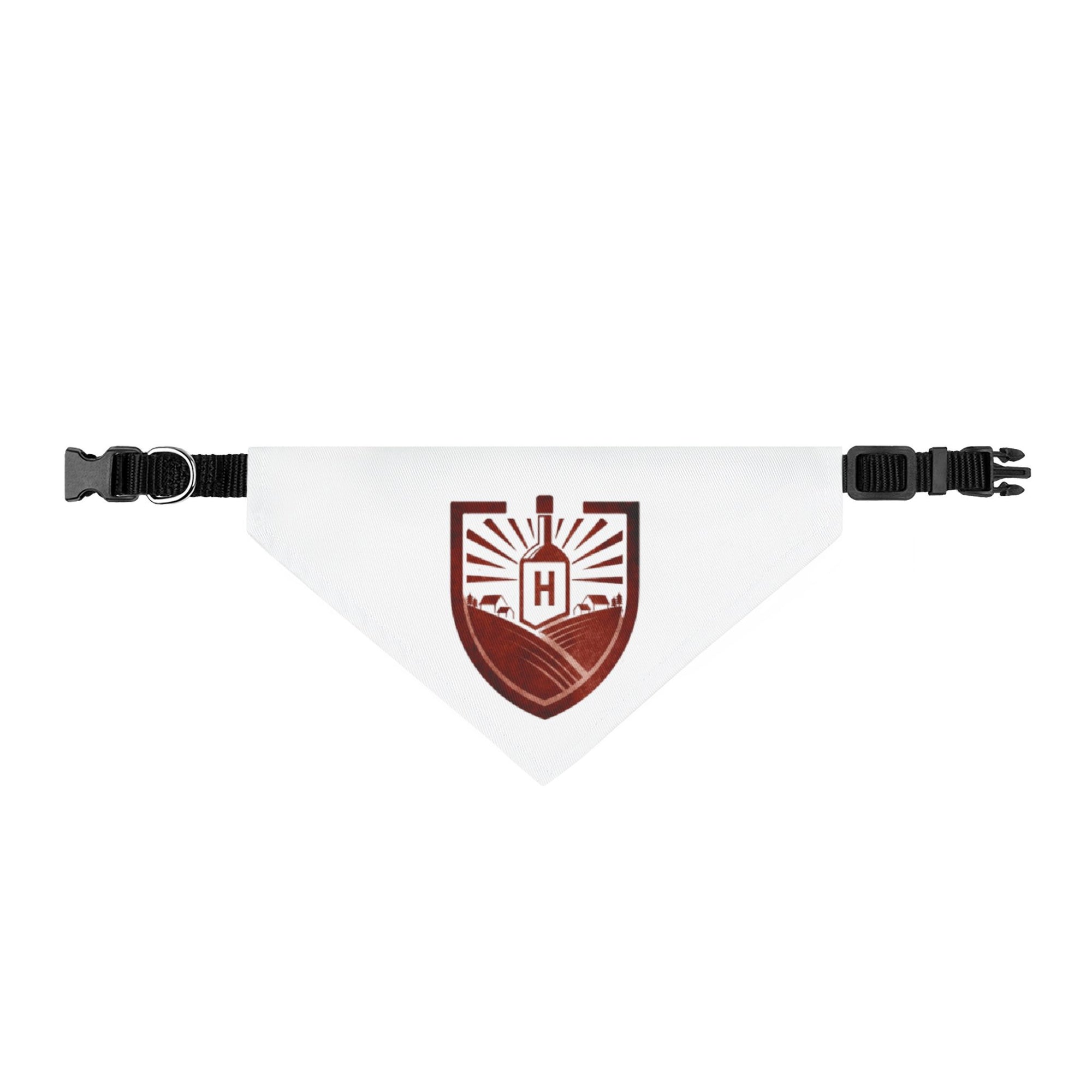 Pet Bandana — Harvest Moon Logo -- Clip-On Collar Accessory