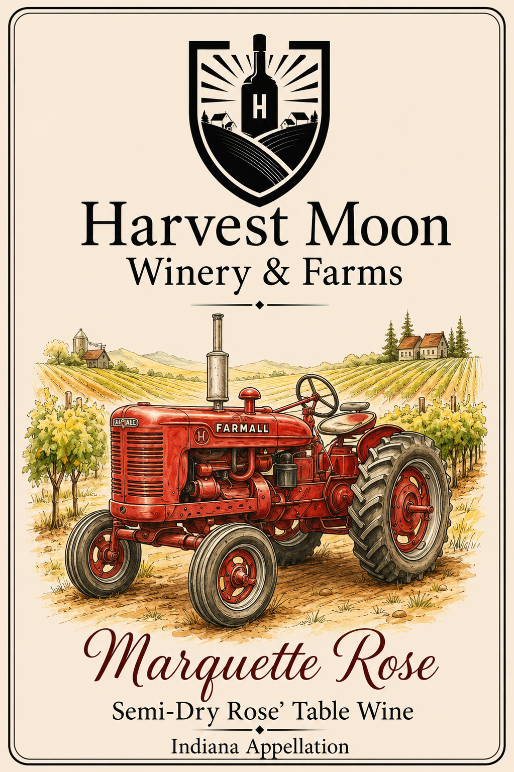 Marquette Rose’ Bottle