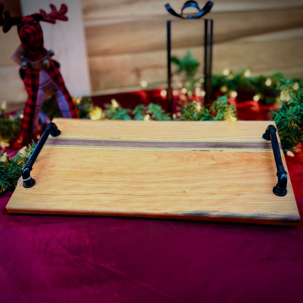 Handcrafted Wooden Charcuterie  Board  - 12"x20"